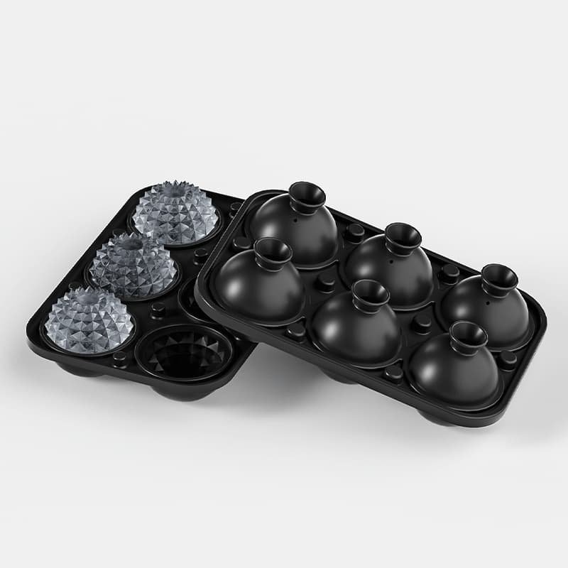 6pcs-Shaped Ice Hockey Puck Molds