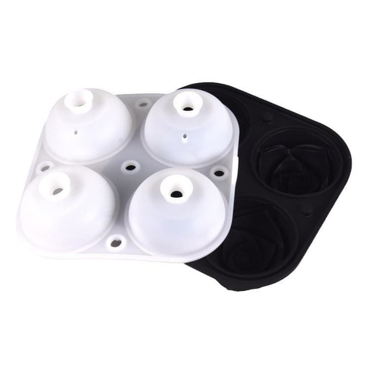 4pcs Rose Ice Tray
