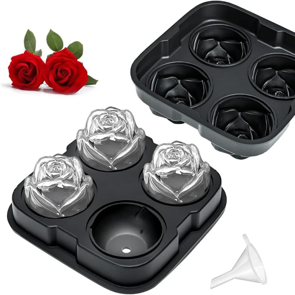 Flower ice ball maker