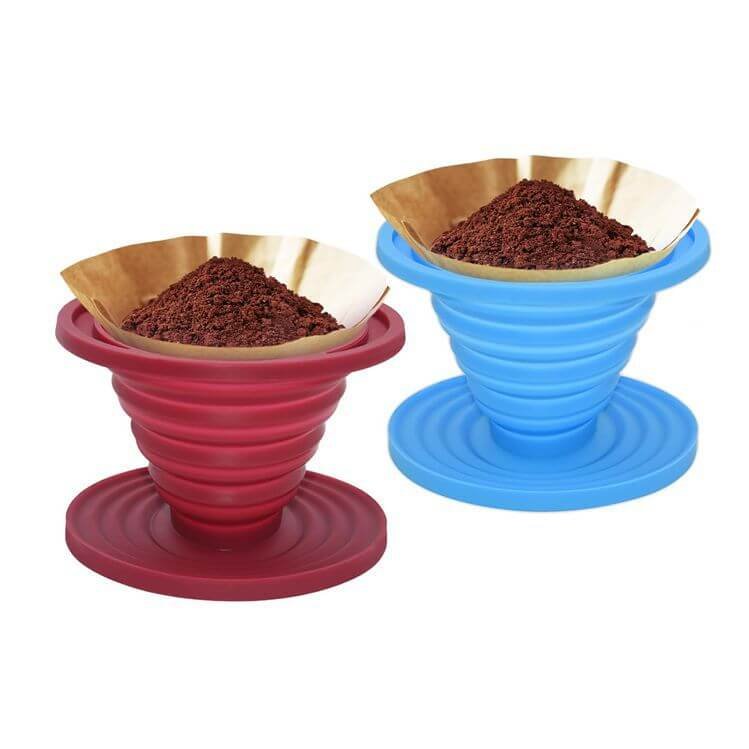 Foldable Silicone Coffee Filter Cup