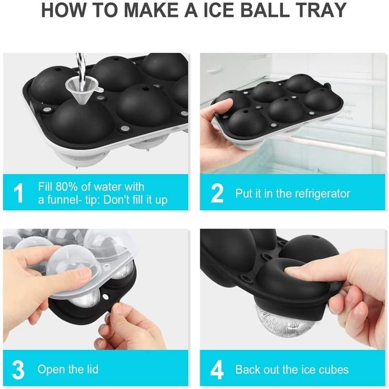 HOW TO MAKE A ICE BALL TRAY