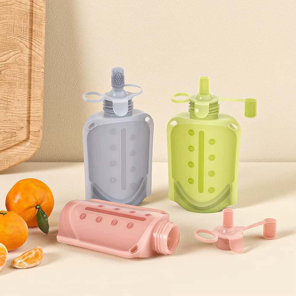 Multi-Color Breast Milk Storage Bags 