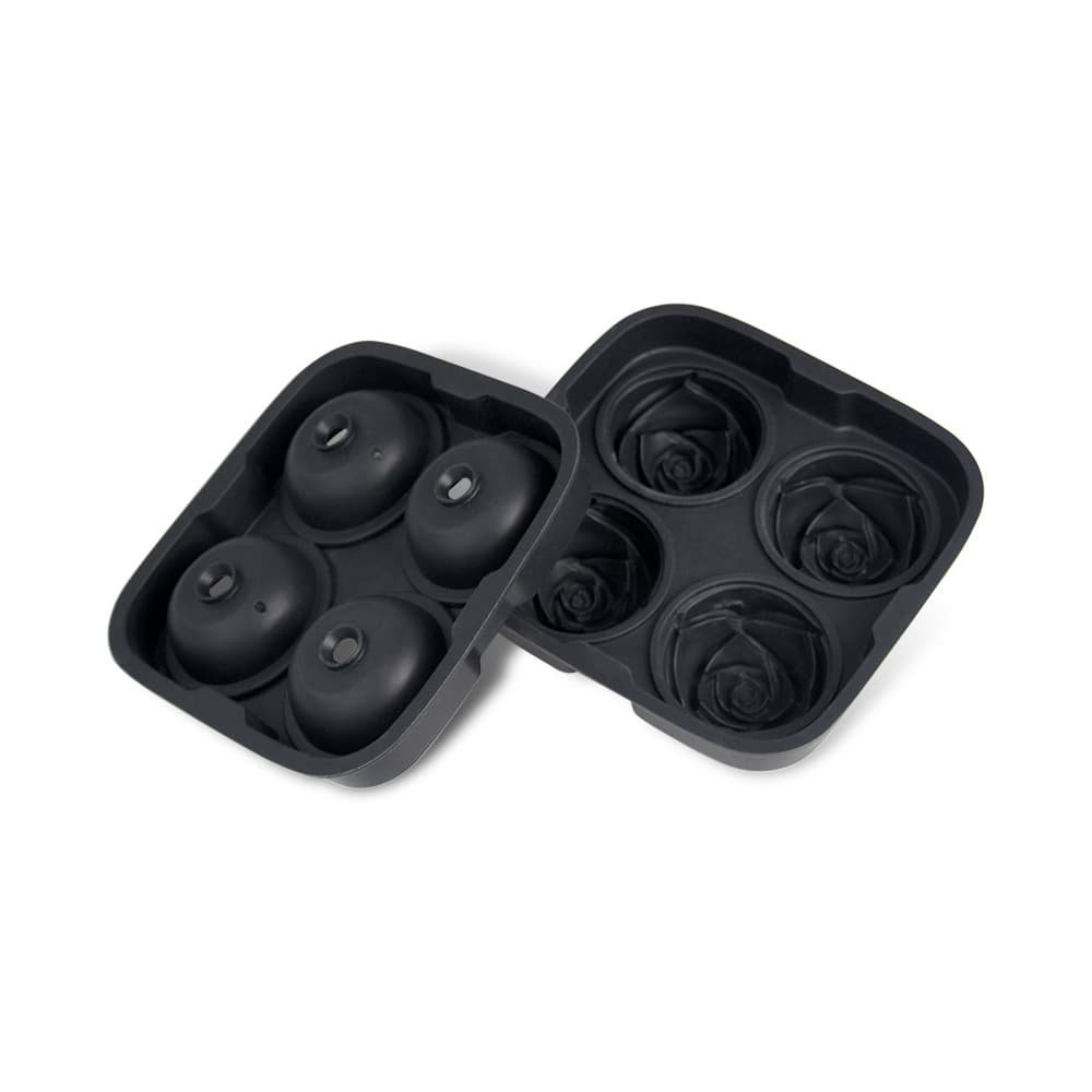 Rose ice ball mold