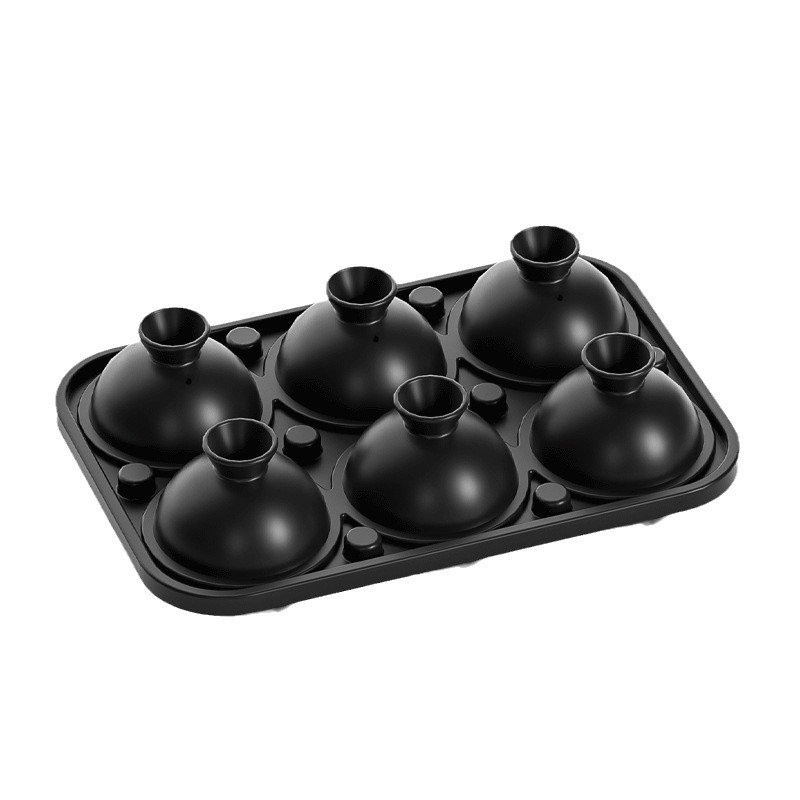 Silicone Diamond-Shaped Ice Tray (6 Cavities)