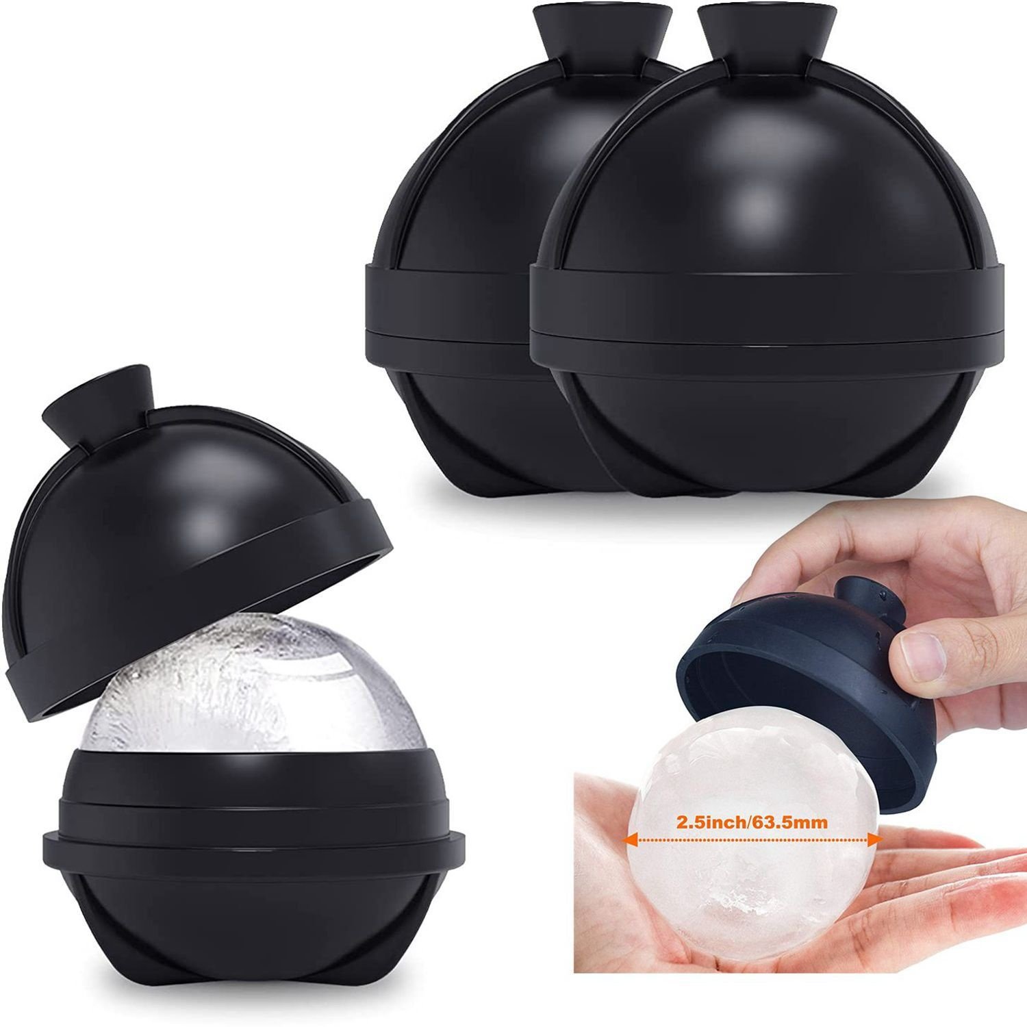 large ice sphere mold