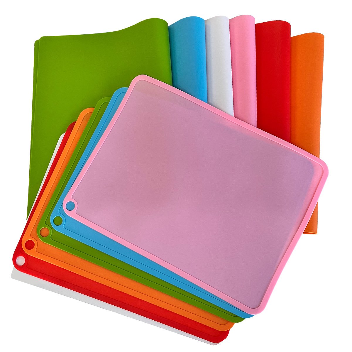 Assorted Colors Non-stick Silicone Baking Mats Collection