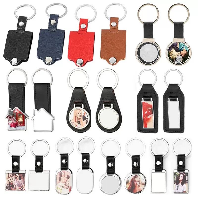 Custom Photo Sublimation Keychains in Bulk
