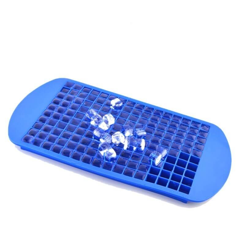 Ice cube tray with 160 mini cube cavities