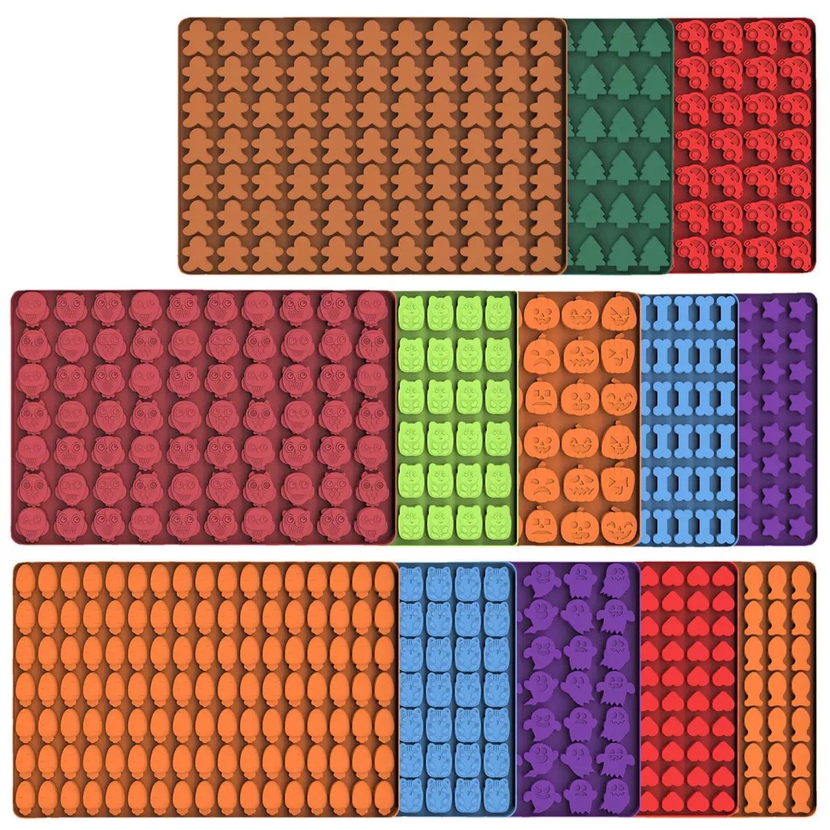 Multi-Shape Silicone Mold Set