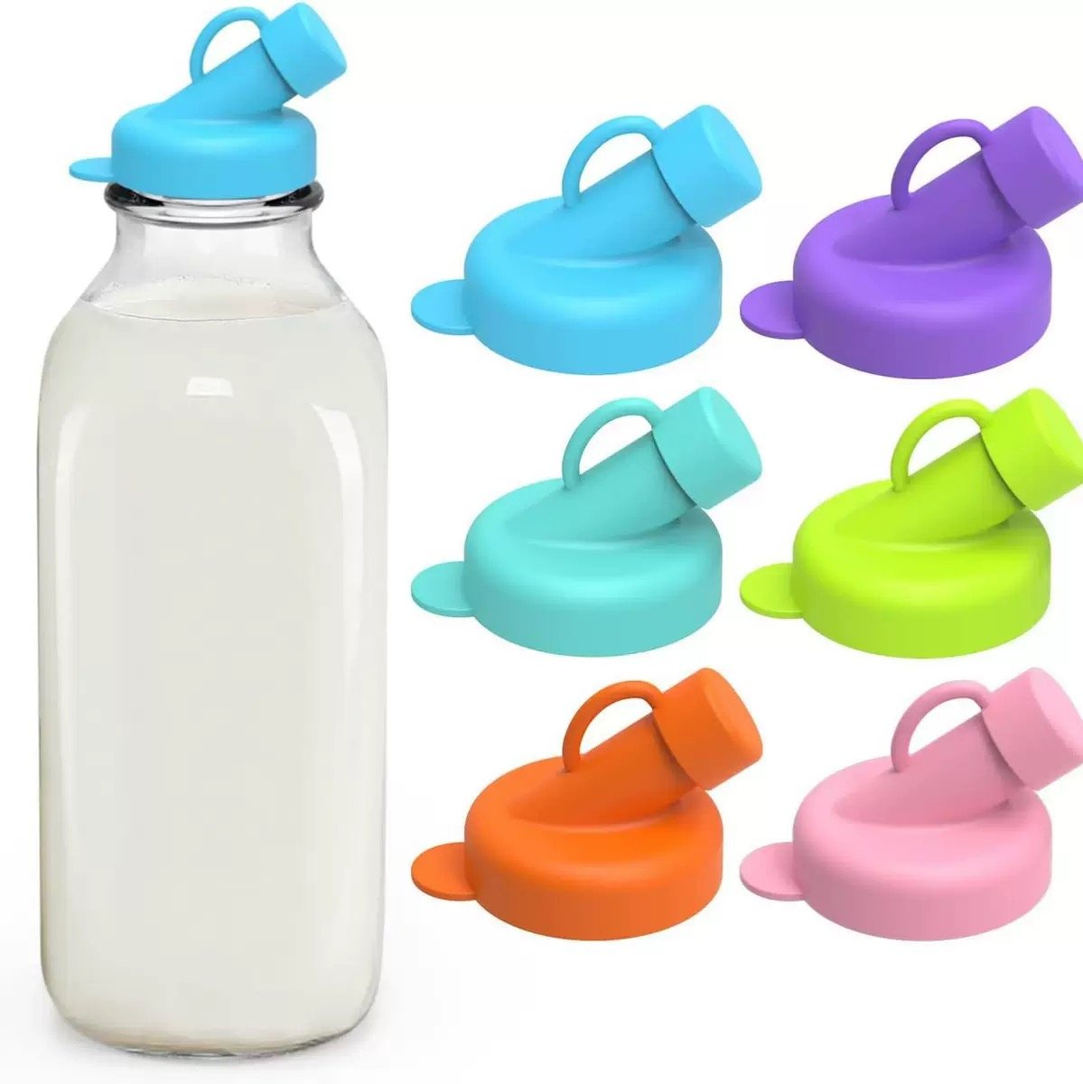 Silicone Milk Bottle Spout Caps