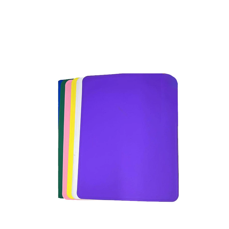 Solid Color Silicone Sheets in Assorted Rainbow Hues