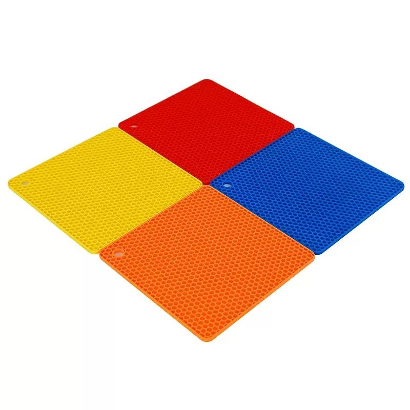 Square Honeycomb Silicone Heat Mat
