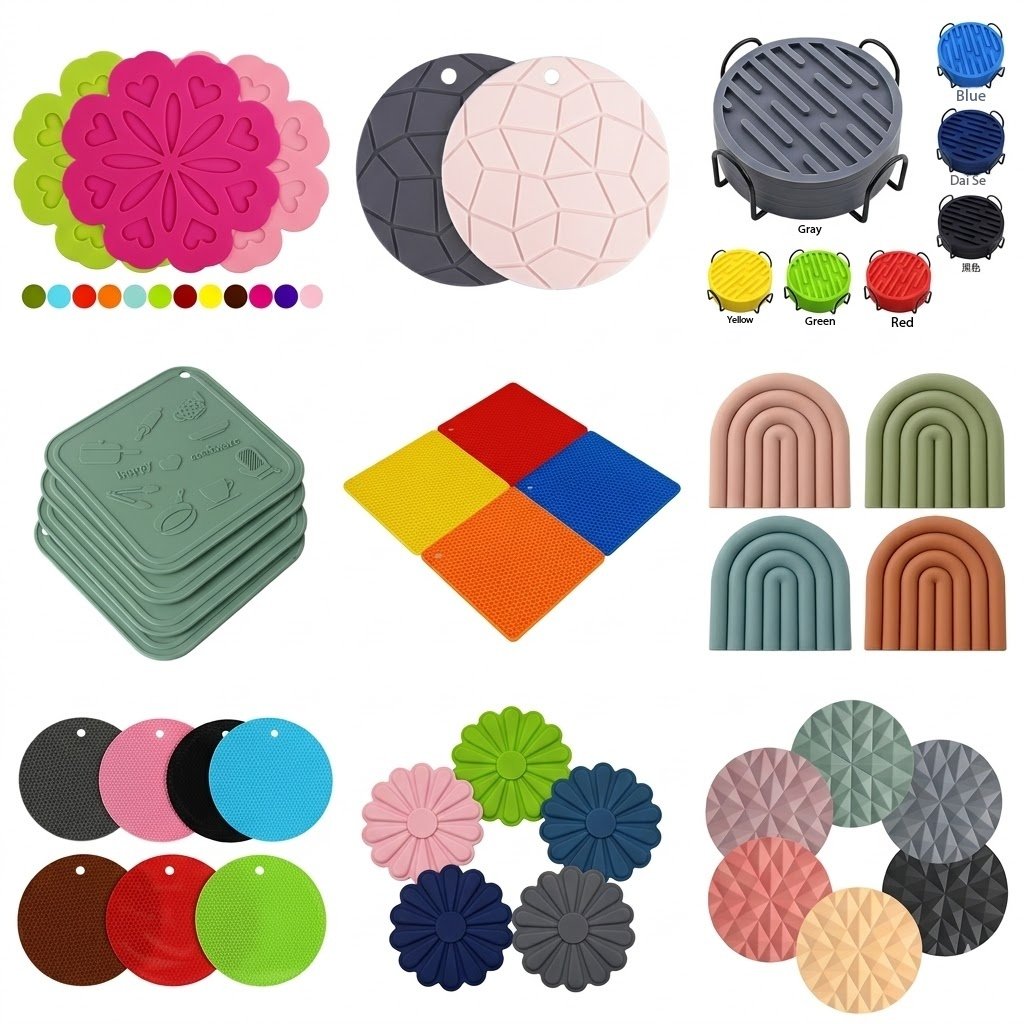 Wholesale silicone trivet manufacturer