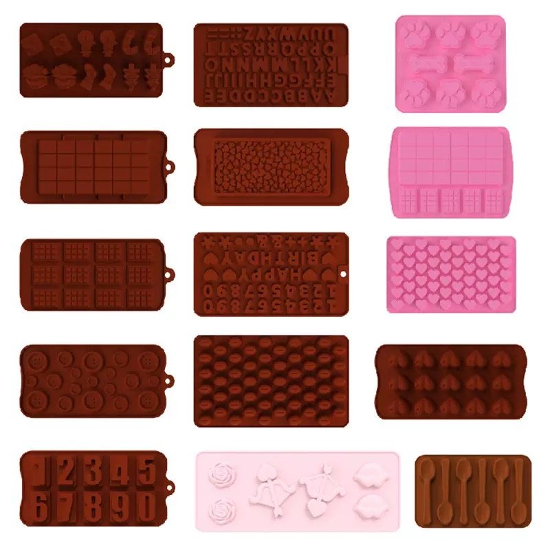 letters numbers chocolate mold
