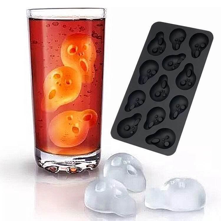 12-Cavity Screaming Face Ice Cube Tray