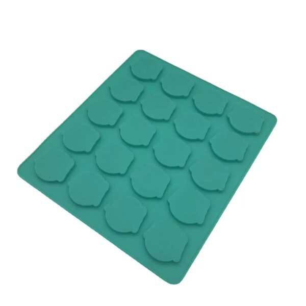 Back View of Pig-Shaped Silicone Mold Tray