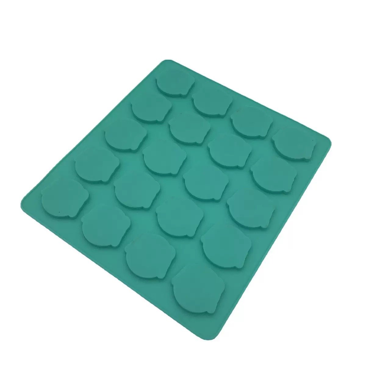 Back View of Pig-Shaped Silicone Mold Tray