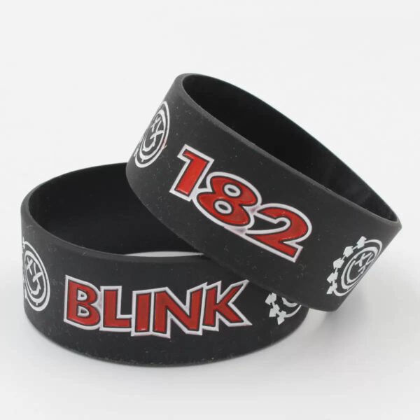 Blink 182 Band Logo Silicone Bracelet