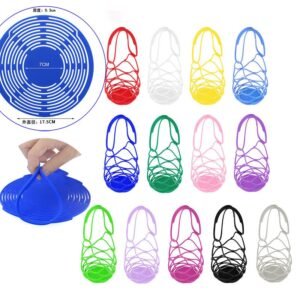 Blue Silicone Trivet Dimensions & Full Color Carrier Range