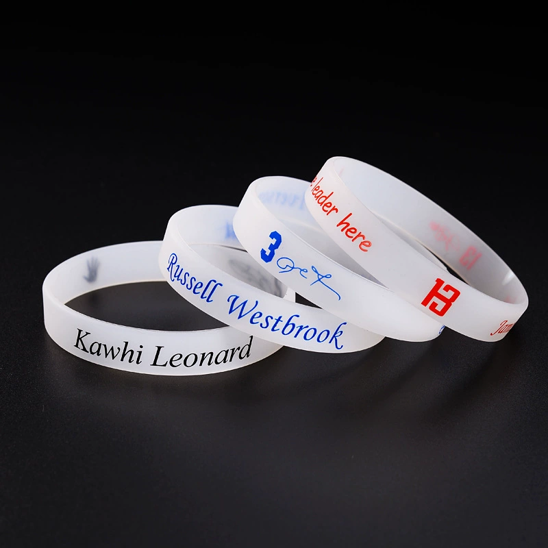 Custom Basketball Player Name Silicone Bracelets