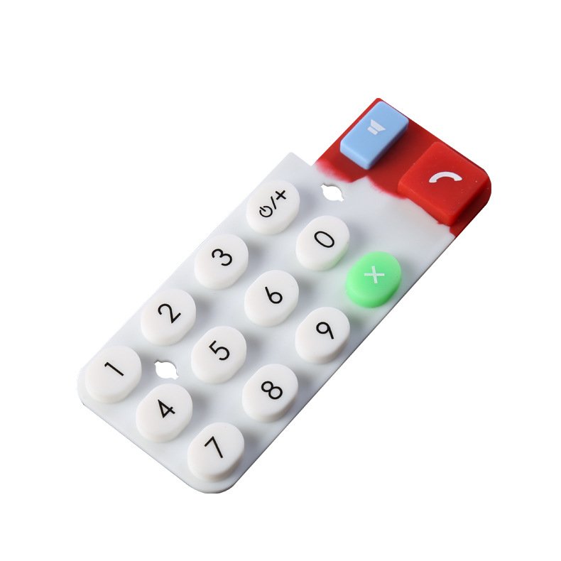 Custom Silicone Numeric Keypad with Function Buttons