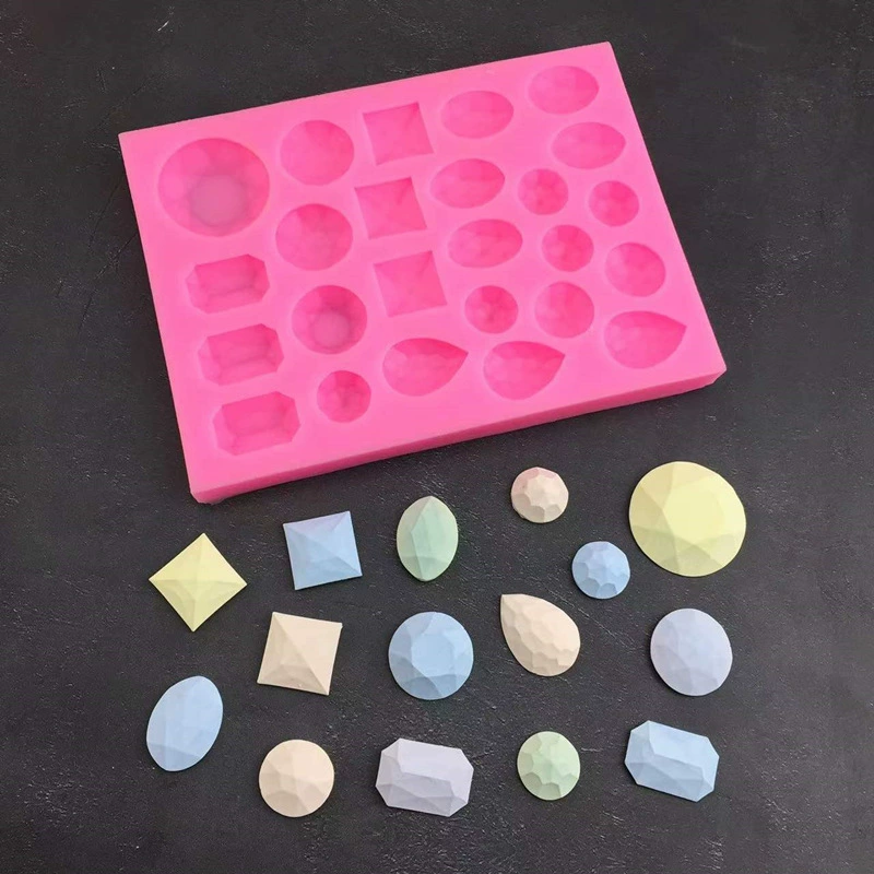 Gem Shapes Silicone Mold for Resin & Fondant Crafts