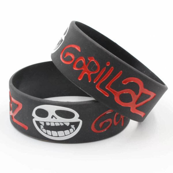 Gorillaz Band Logo Silicone Wristband