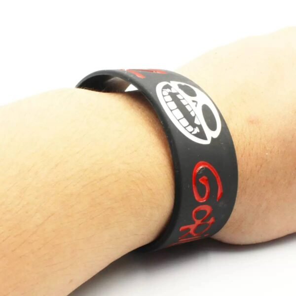 Gorillaz Silicone Bracelet on Wrist