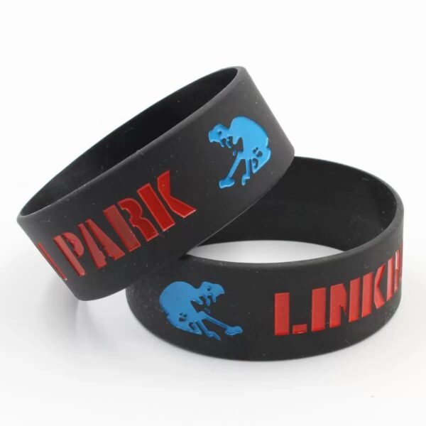 Linkin Park Band Logo Silicone Bracelet