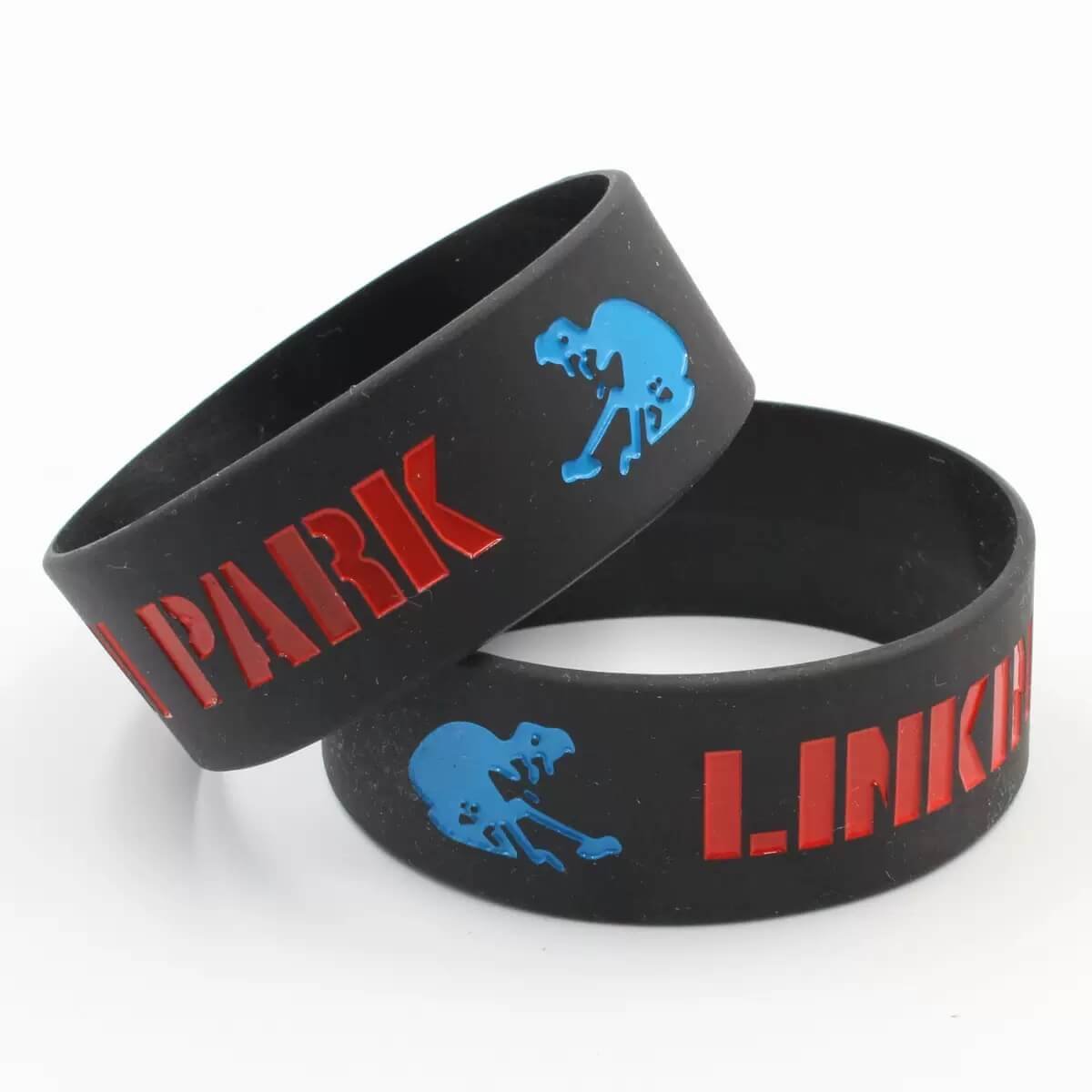 Linkin Park Band Logo Silicone Bracelet