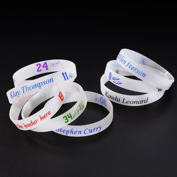 Luminous NBA Star Silicone Bracelets (Glow in the Dark)