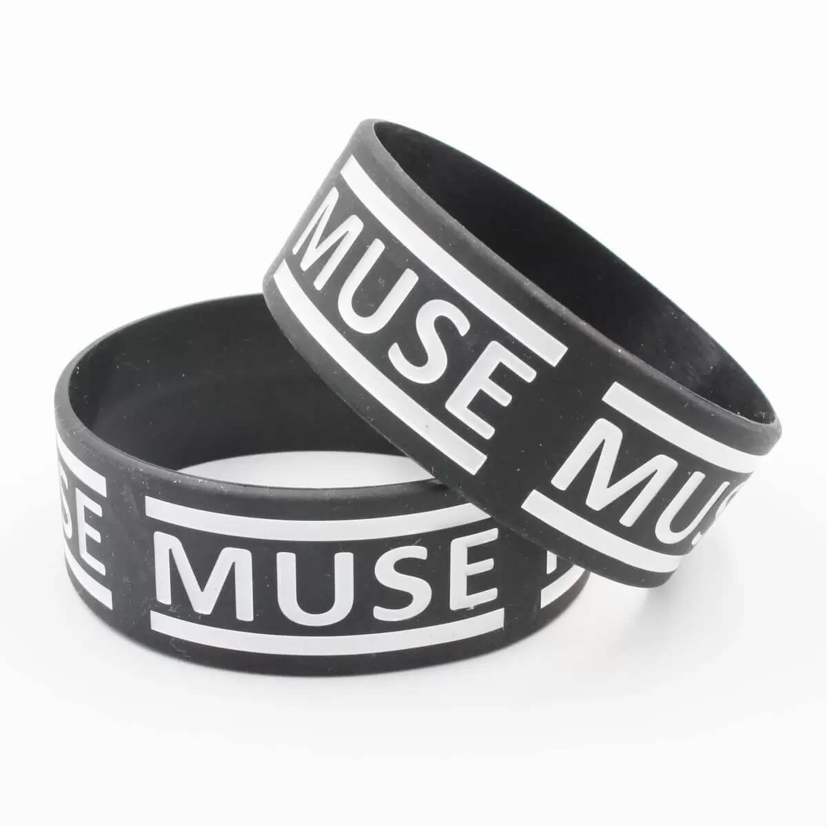 MUSE Band Logo Silicone Wristband