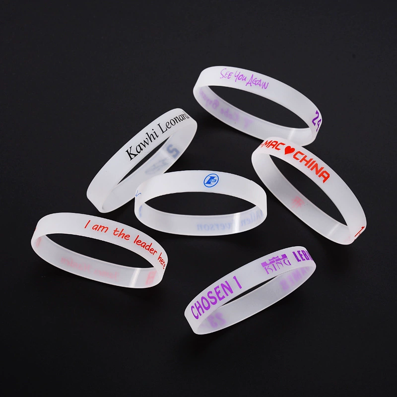 Motivational & Sports Quote Silicone Wristbands