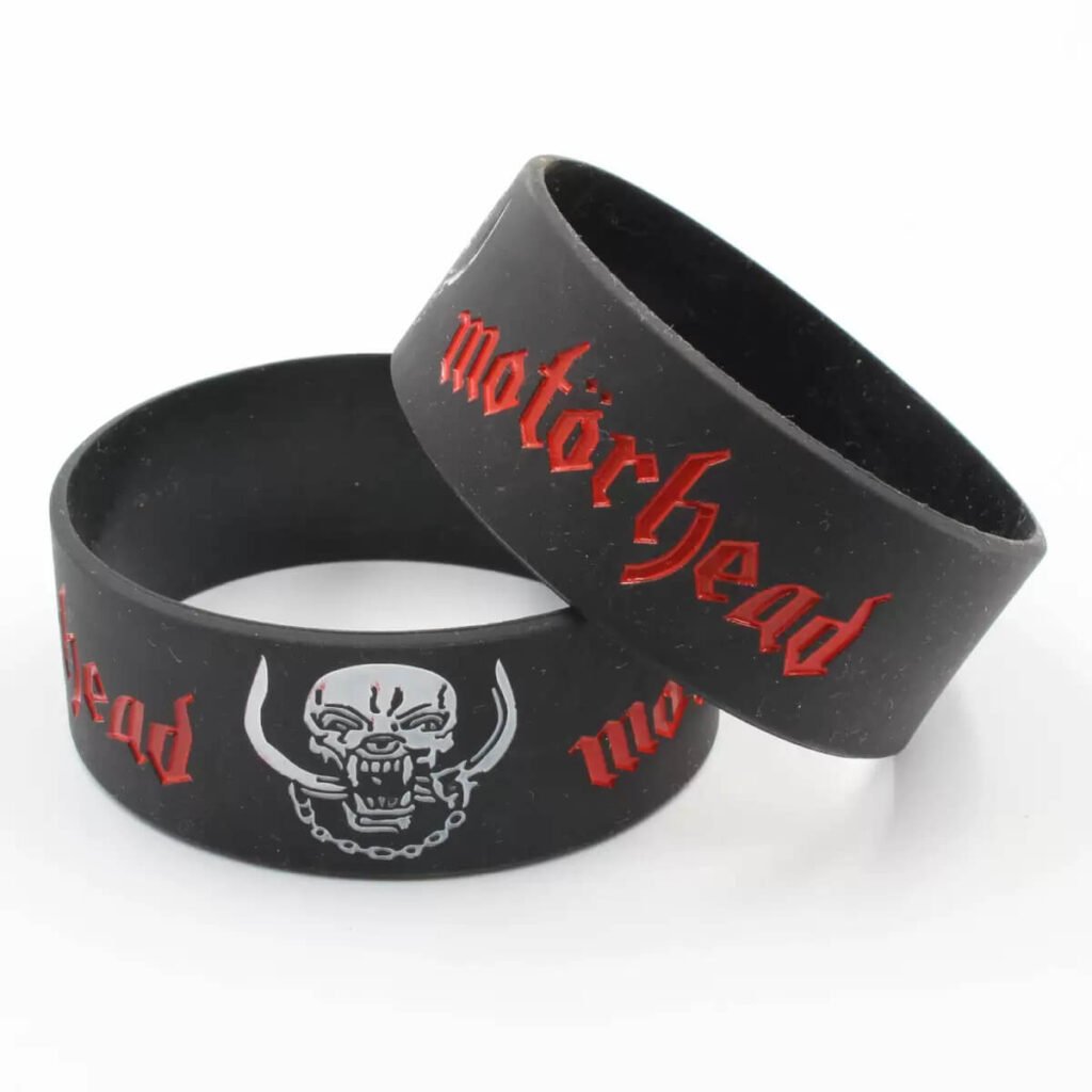Motörhead Warpig Logo Silicone Wristband