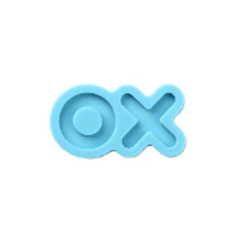 Tic Tac Toe OX Pieces Silicone Mold