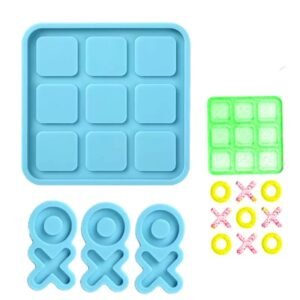 Tic Tac Toe Silicone Mold Set