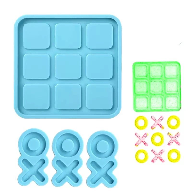Tic Tac Toe Silicone Mold Set