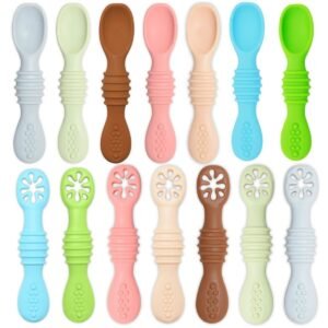 Baby Silicone Training Spoon
