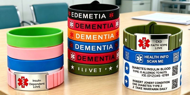 Custom Medical Alert Silicone Bracelets Complete Manufacturing Guide