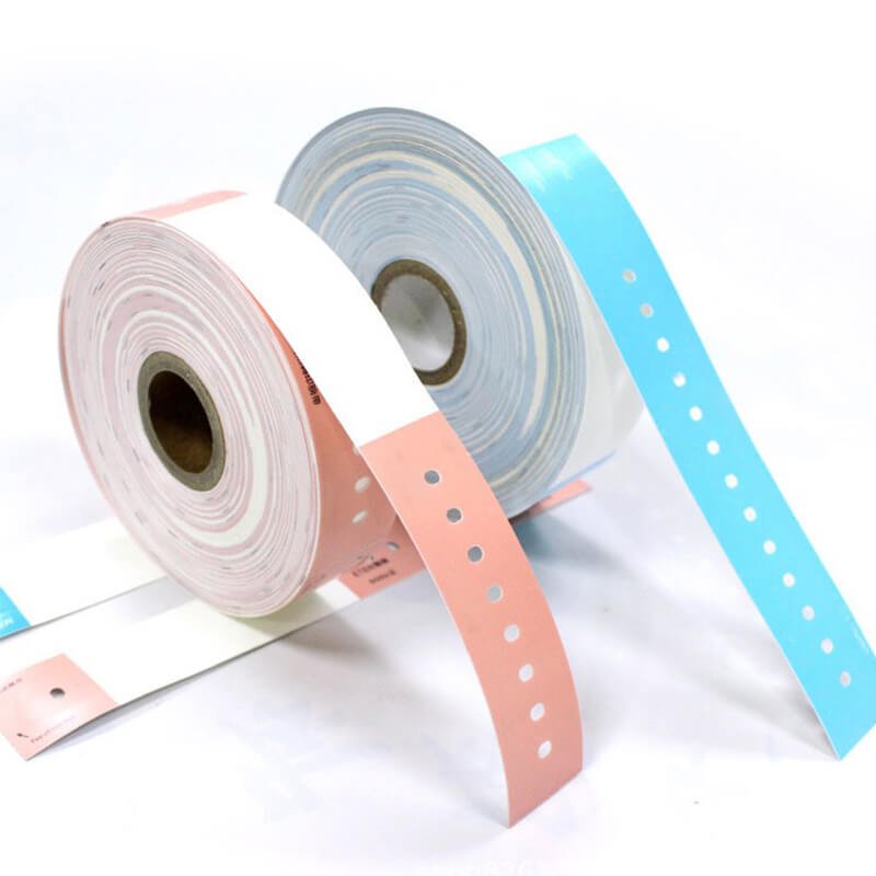Customizable Hospital Admission Wristband Strips