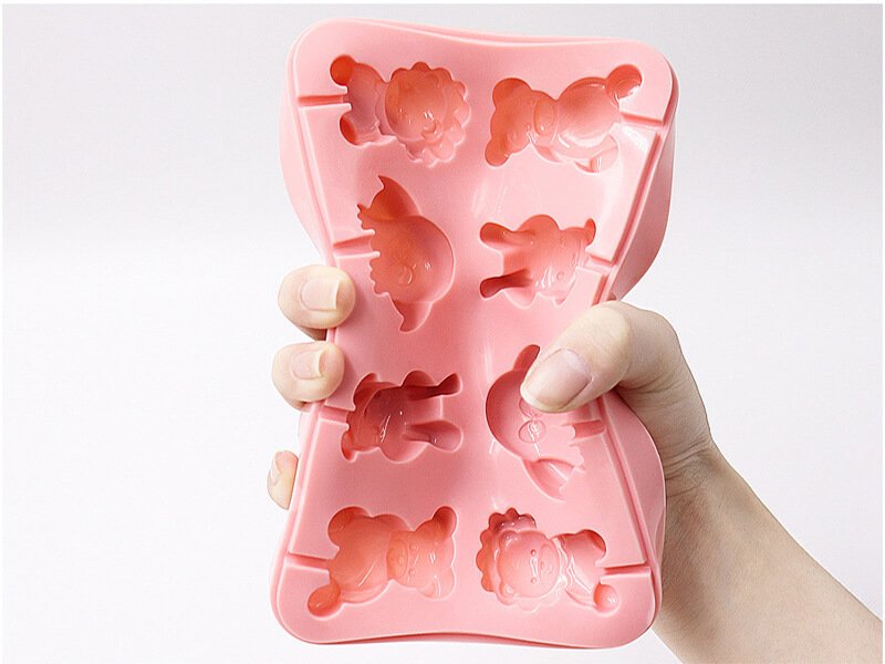 Super Flexible Non-stick Silicone, Easy to Pop Out Candy